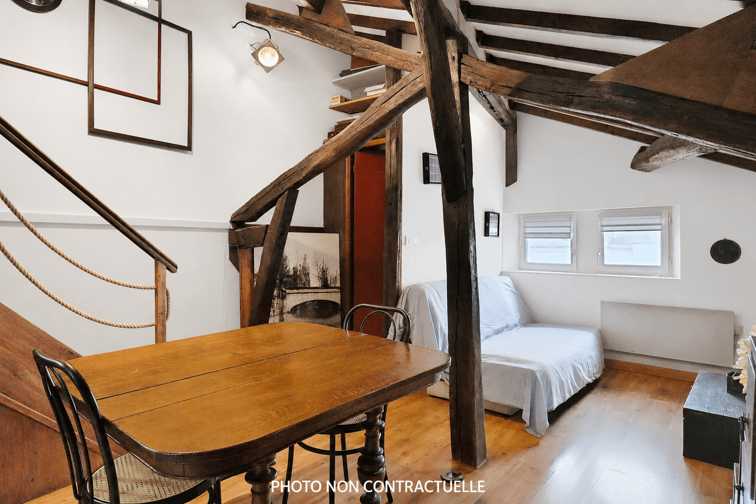 Appartement atypique de 59 m2 soit 38 m2 carrez — photo 1